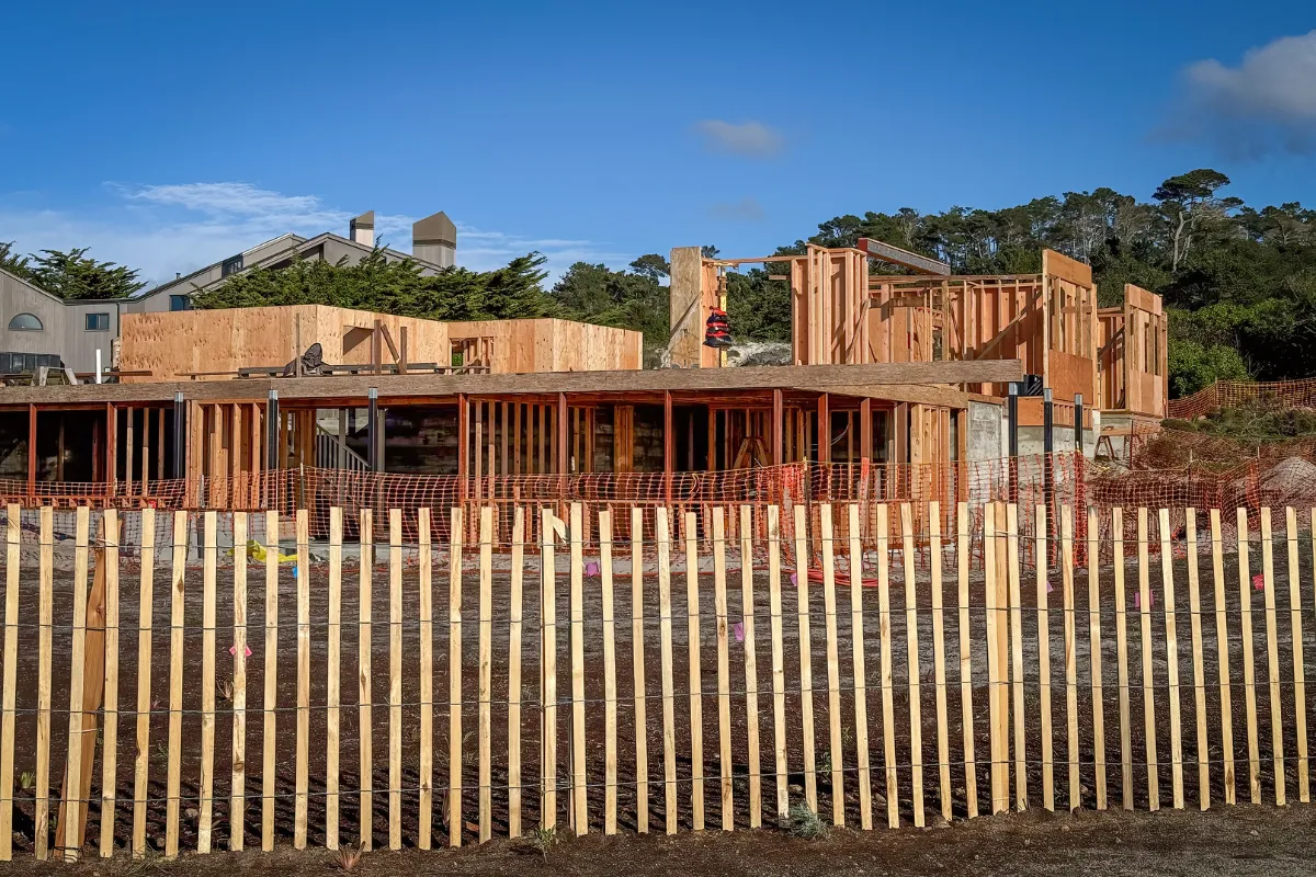 General contractor in Los Angeles managing residential framing and construction planning